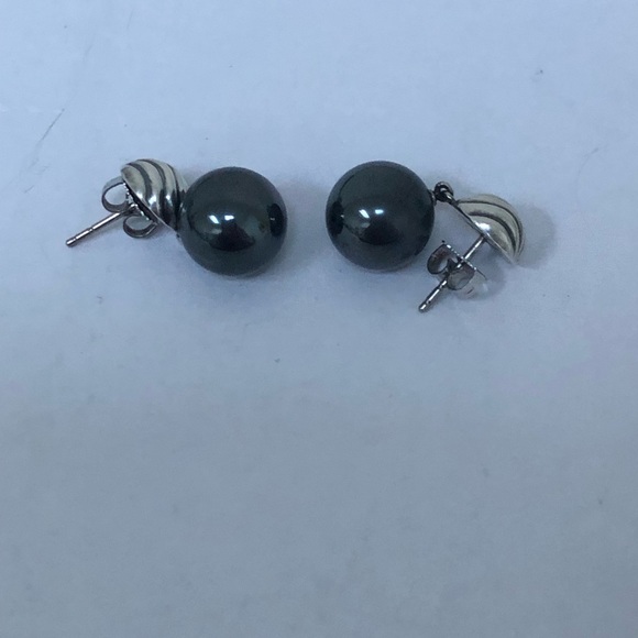 🔴Authentic DAVID YURMAN Vintage Hematite Drop Earrings 🔴♥️ - Picture 10 of 11